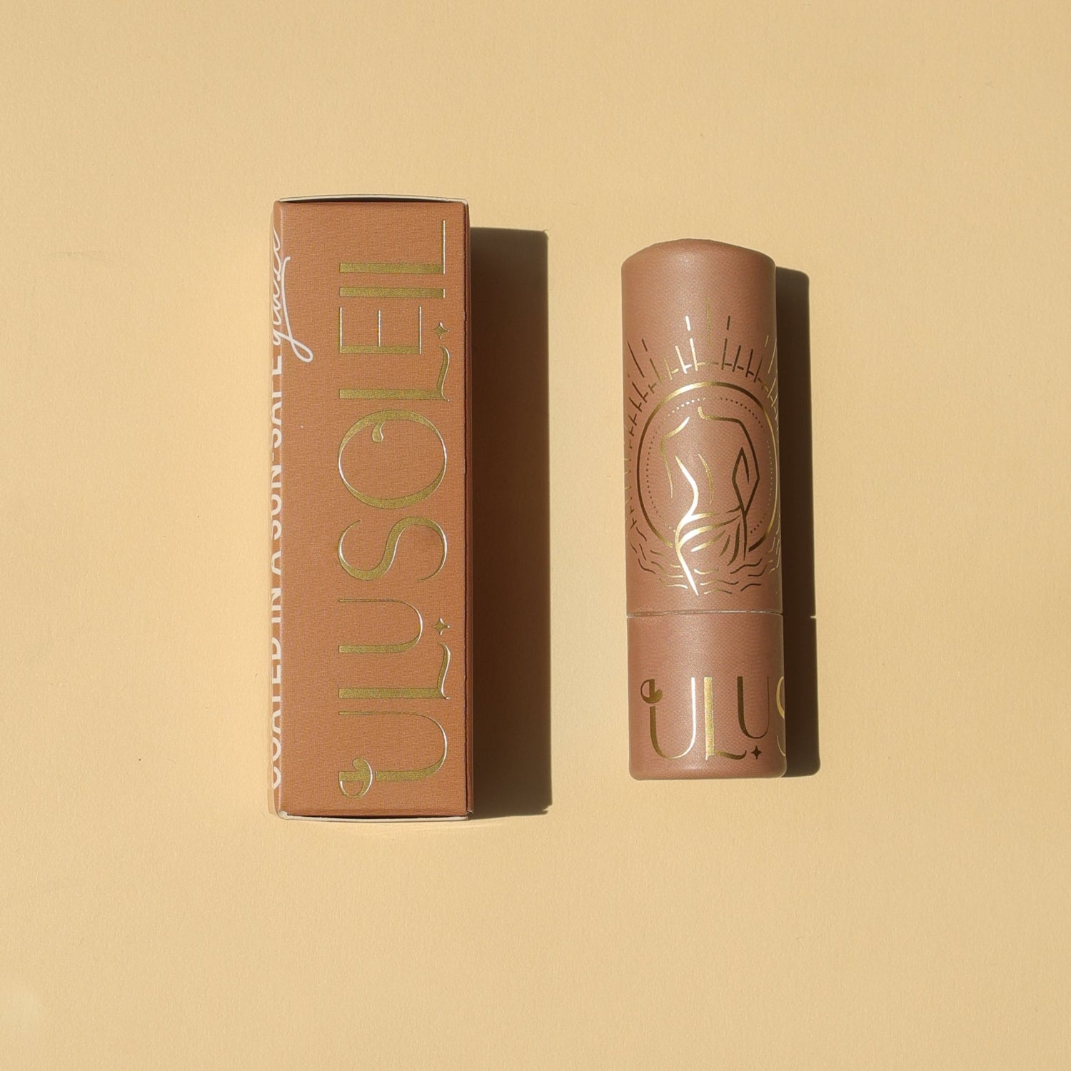 Caramel Drizzle Lip Peptide Balm SPF50+++ - Ulu Soleil