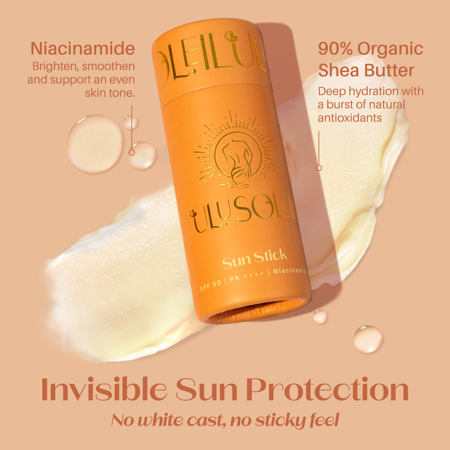 Sun Stick SPF50++++ Sunscreen with Niacinamide - Ulu Soleil