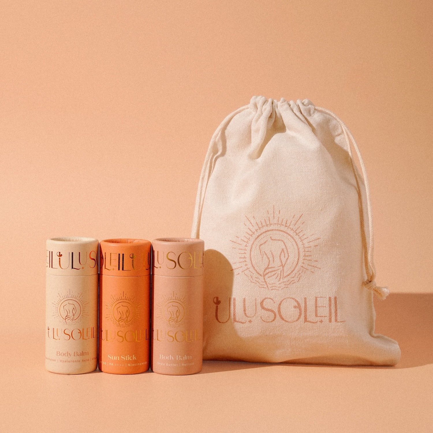 Stick Trio - HA, Retinol, Sun Stick