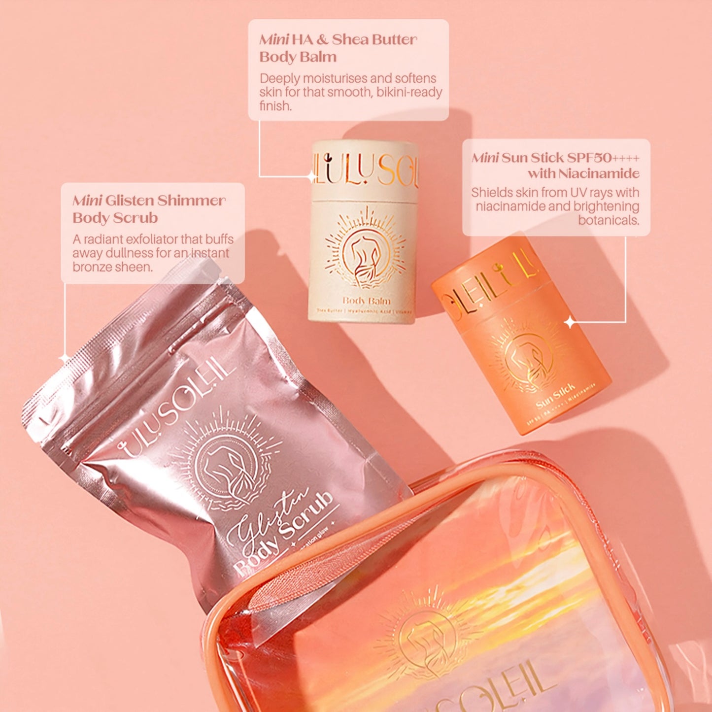Glow Getter Jetsetter Trio - Ulu Soleil