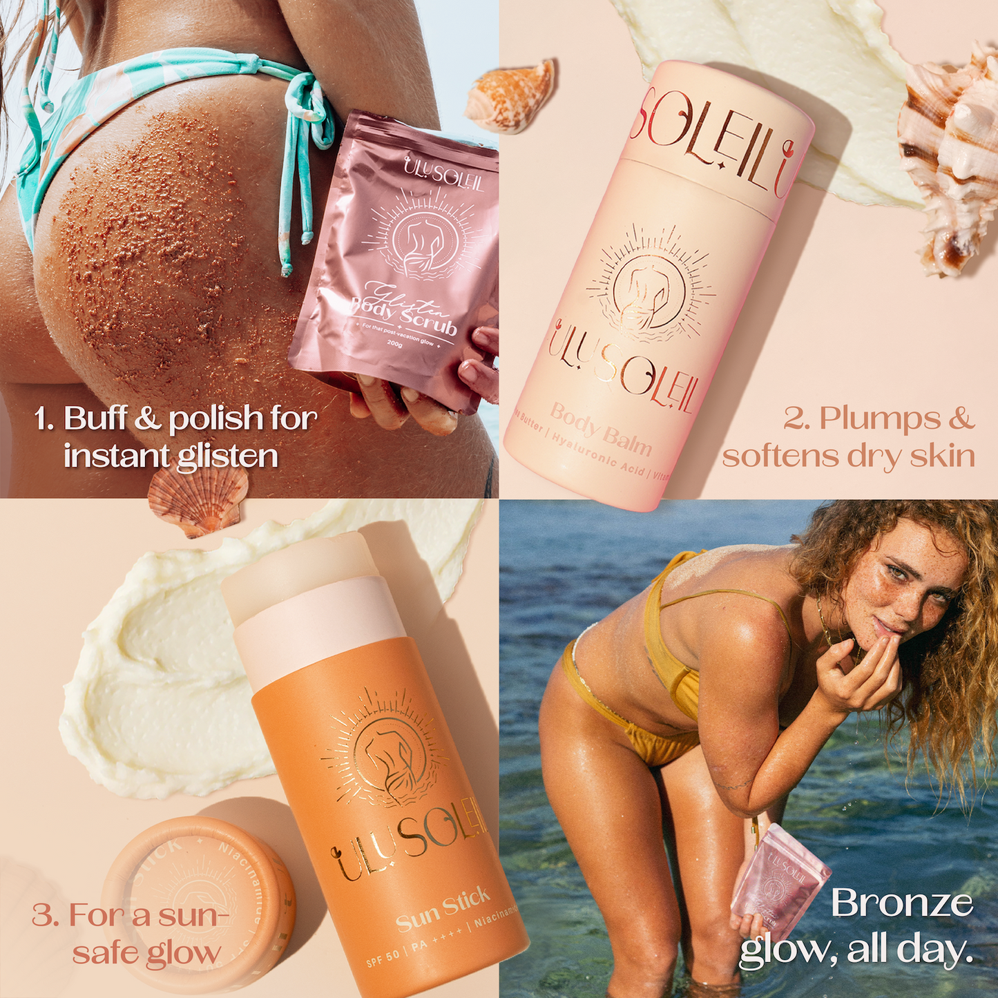 Glisten Shimmer Body Scrub - Ulu Soleil