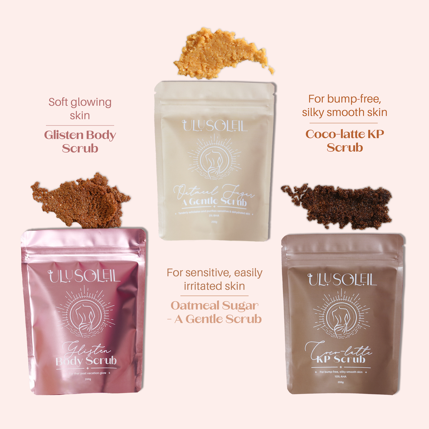 Glisten Shimmer Body Scrub - Ulu Soleil