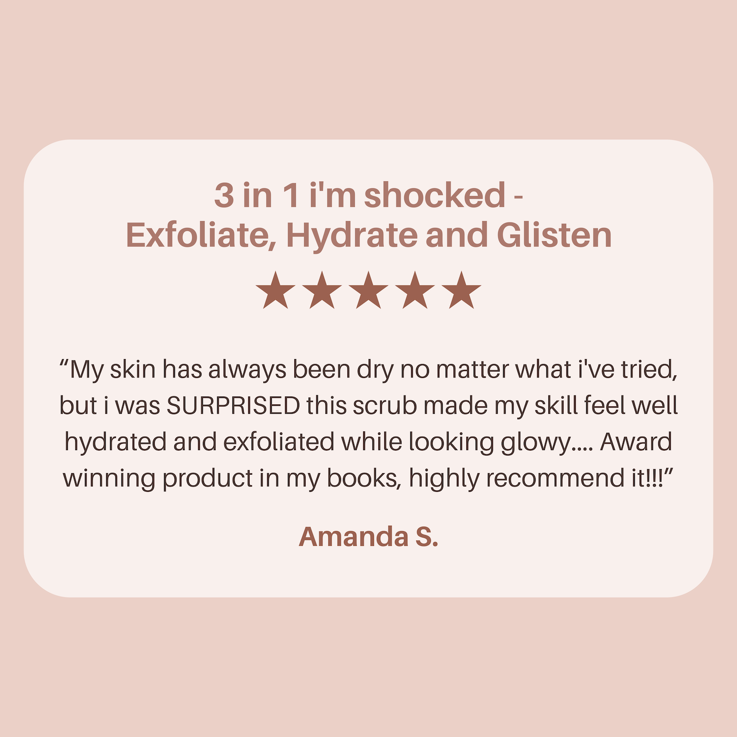 Glisten Shimmer Body Scrub - Ulu Soleil