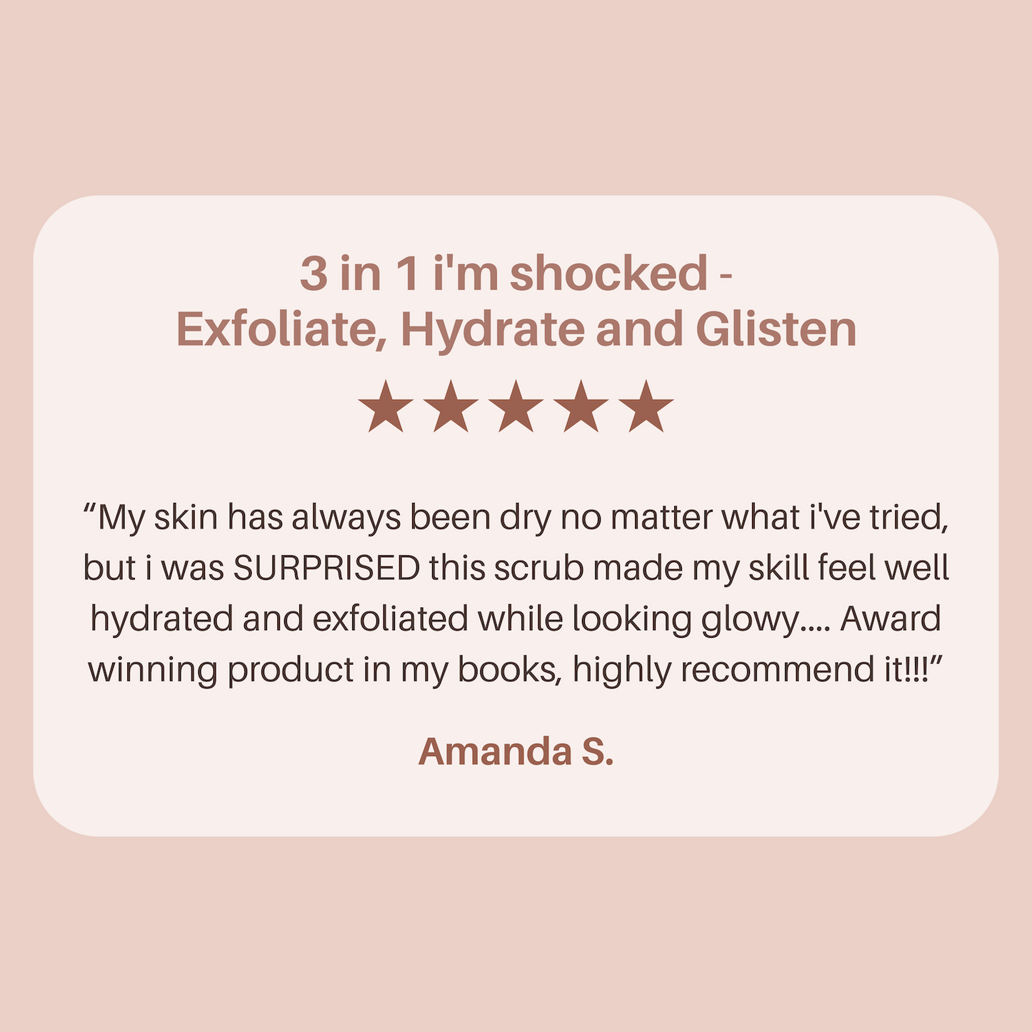 Glisten Shimmer Body Scrub - Ulu Soleil