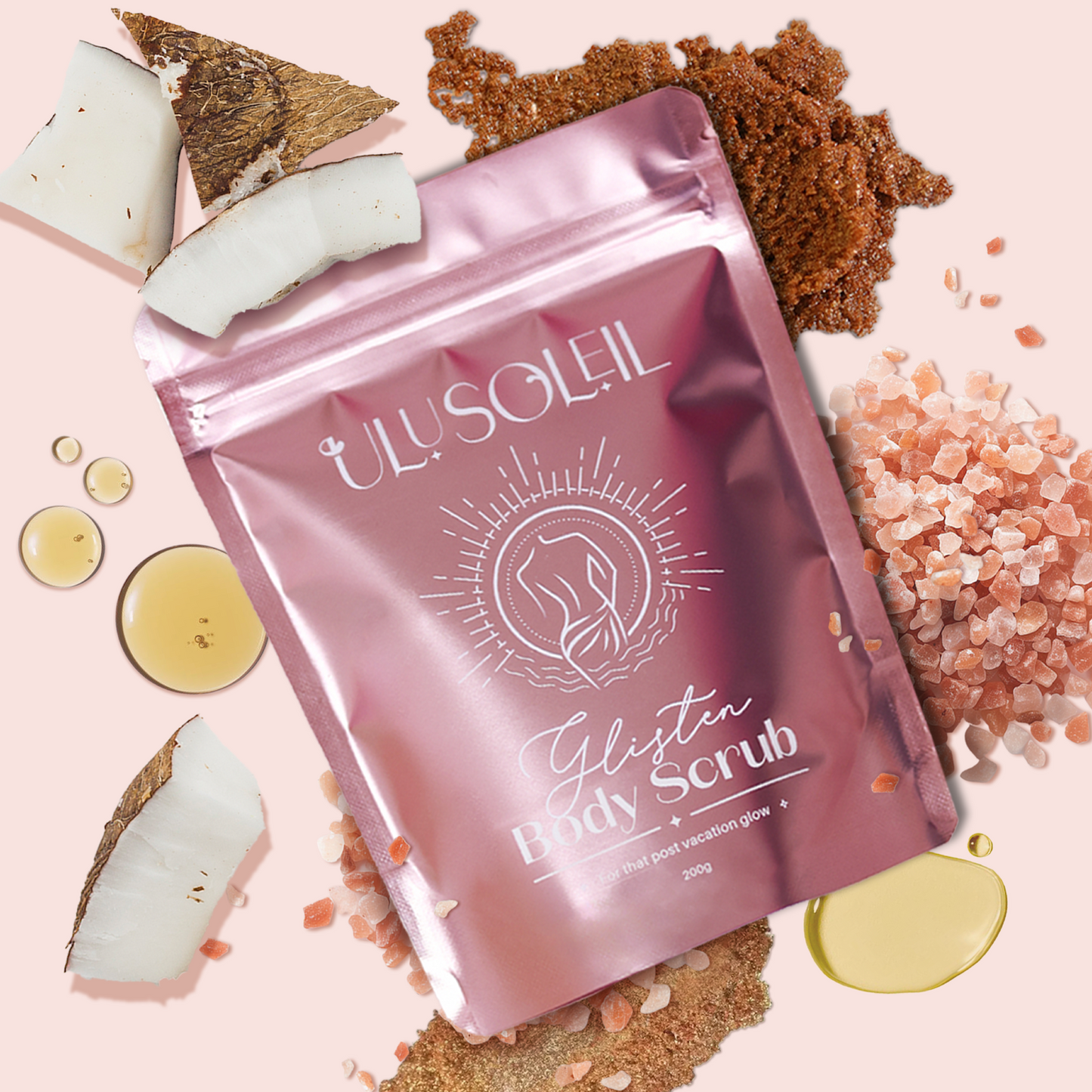 Glisten Shimmer Body Scrub - Ulu Soleil