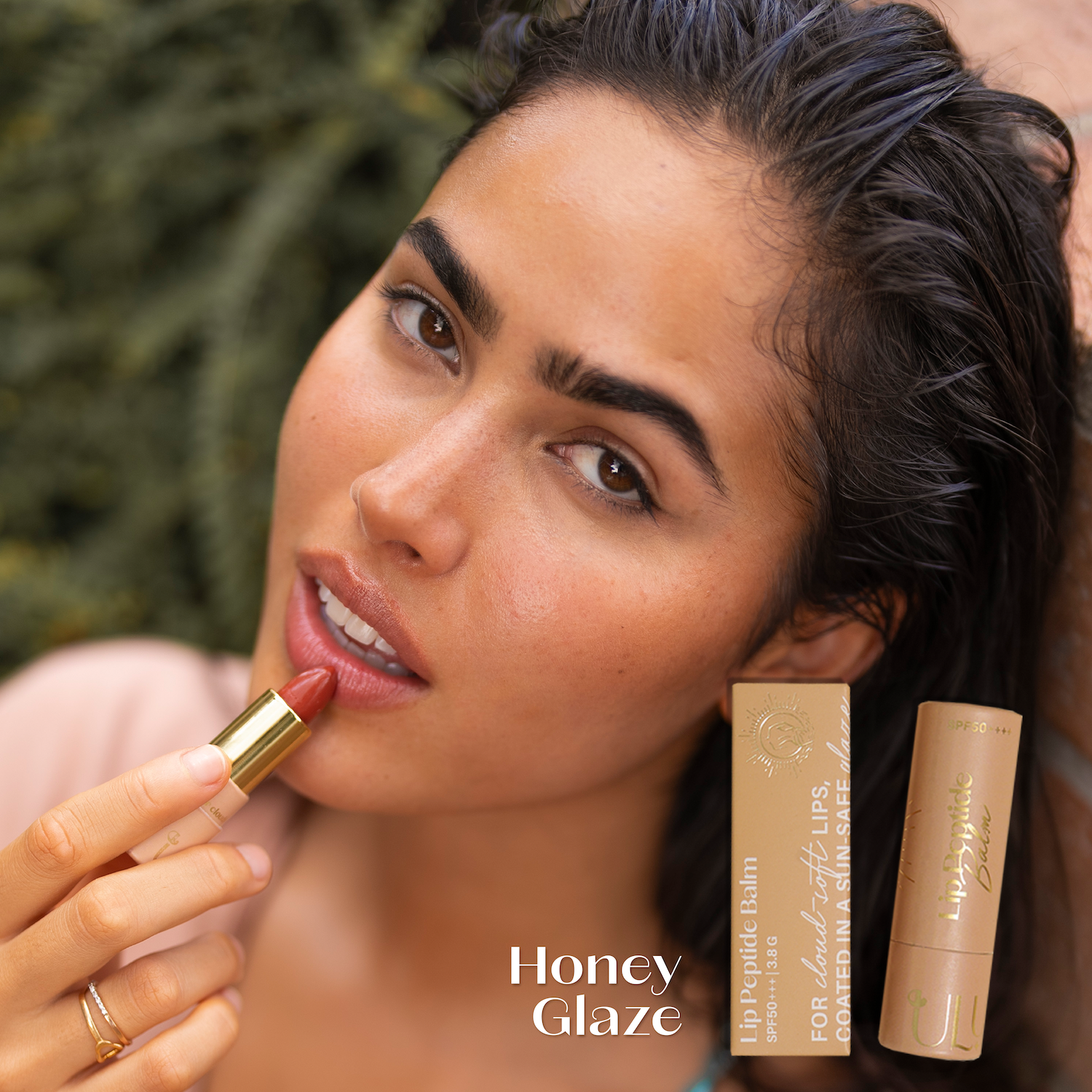 Honey Glaze Lip Peptide Balm SPF50+++ - Ulu Soleil