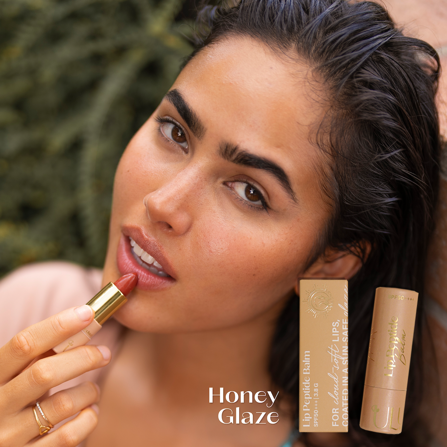 Honey Glaze Lip Peptide Balm SPF50+++ - Ulu Soleil