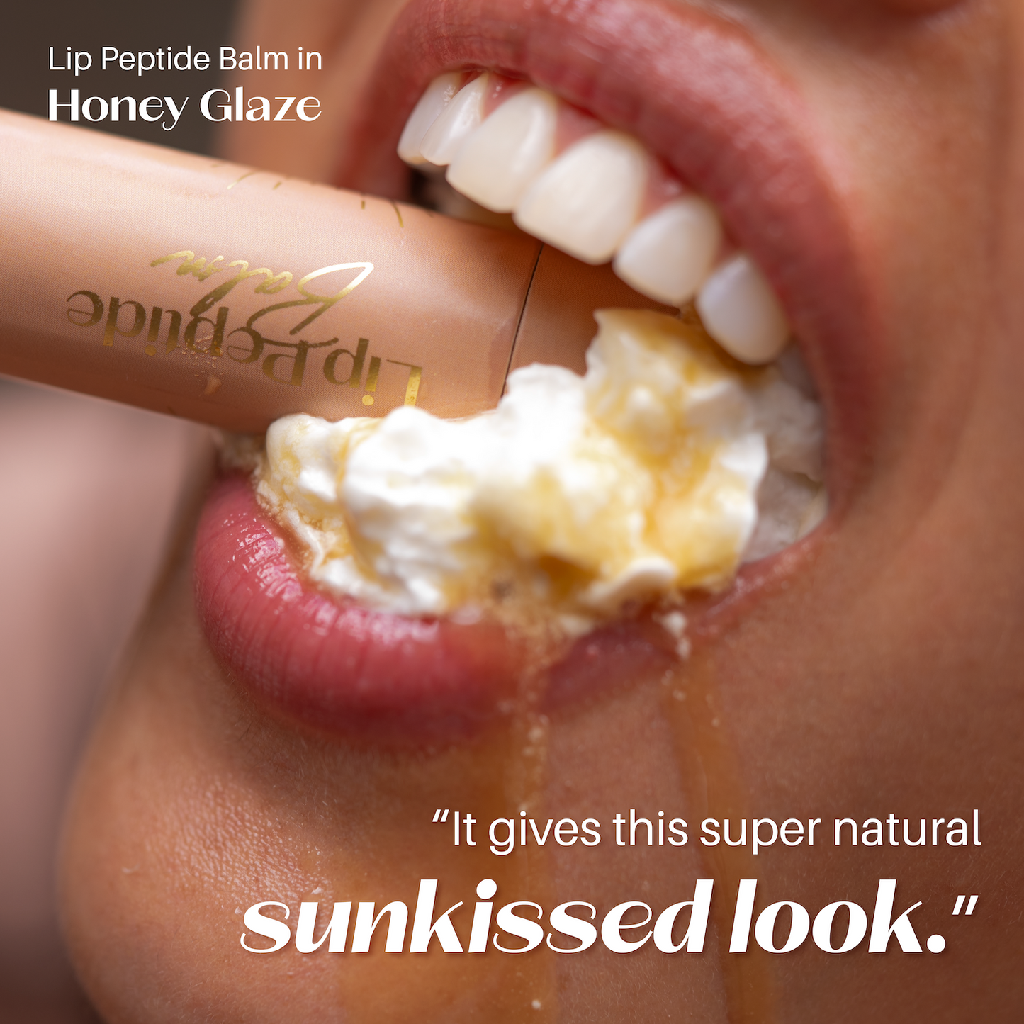 Honey Glaze Lip Peptide Balm SPF50+++ - Ulu Soleil