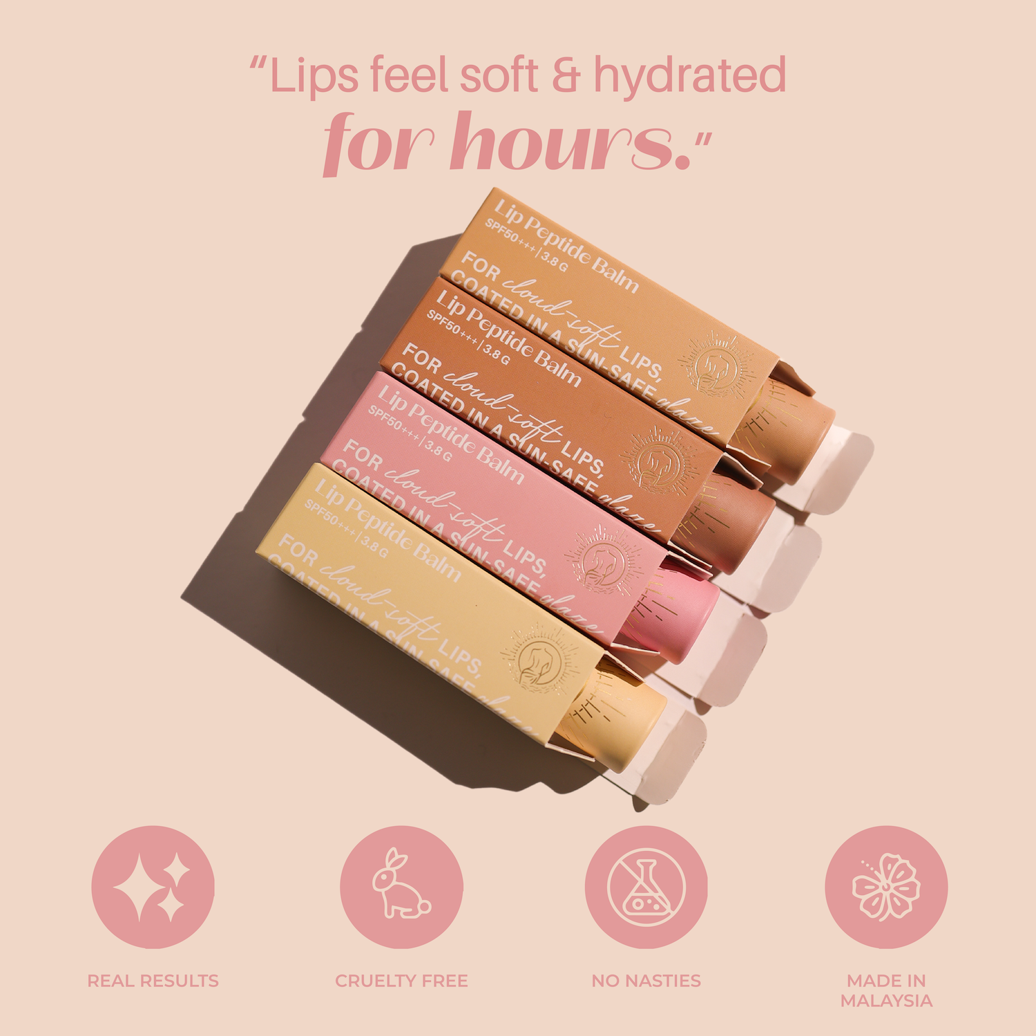 Lip Peptide Balm SPF 50+++ Bundle - SAVE 20% - Ulu Soleil