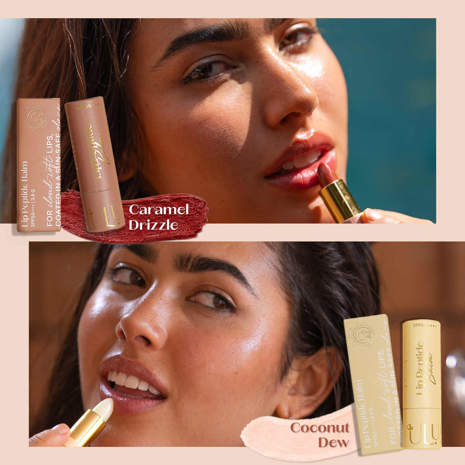 Lip Peptide Balm SPF 50+++ Bundle - SAVE 20% - Ulu Soleil