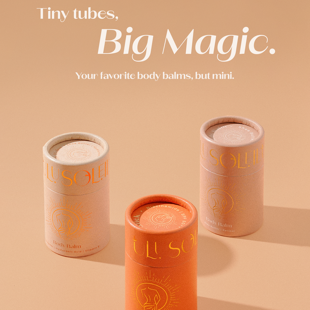 Limited Edition Shea Butter & HA + Vit E Mini Balm (30g) - Ulu Soleil