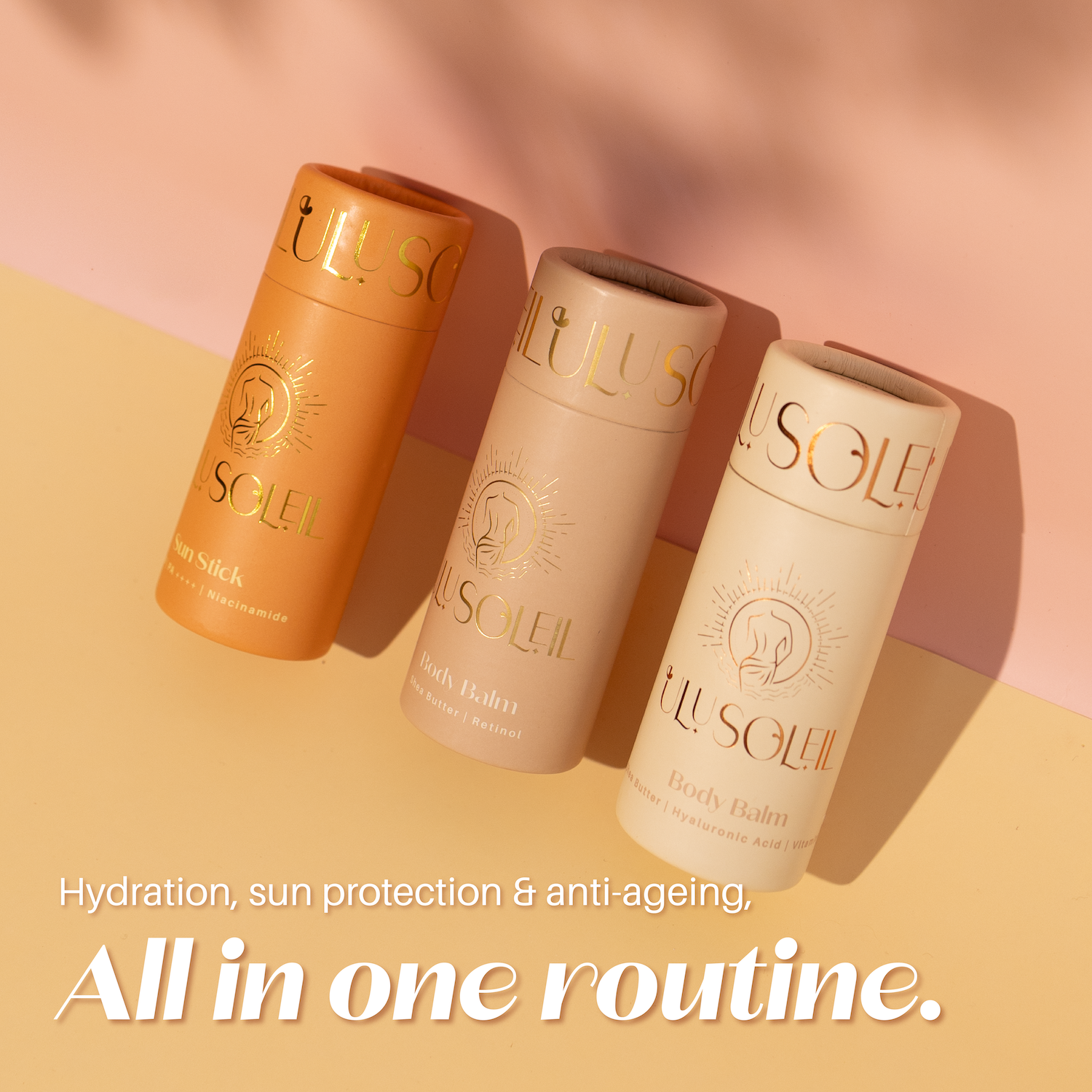 Stick Trio - HA, Retinol, Sun Stick - Ulu Soleil