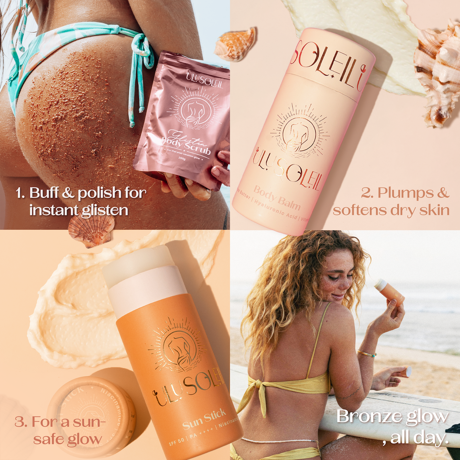 Sun Stick SPF50++++ Sunscreen with Niacinamide - Ulu Soleil